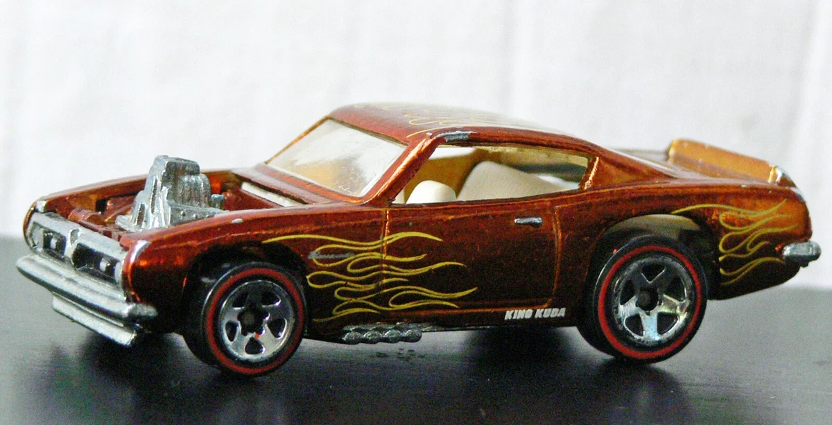 1967 REDLINE HOT WHEELS DCC PLYMOUTH BARRACUDA-KING KUDA 1/64