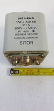 Siemens 3NE4-330-6B fuse link - 800VAC 500VDC 315A - aR tag - SITOR Unused
