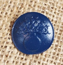 WWI French Button, Painted Large buttons by the each