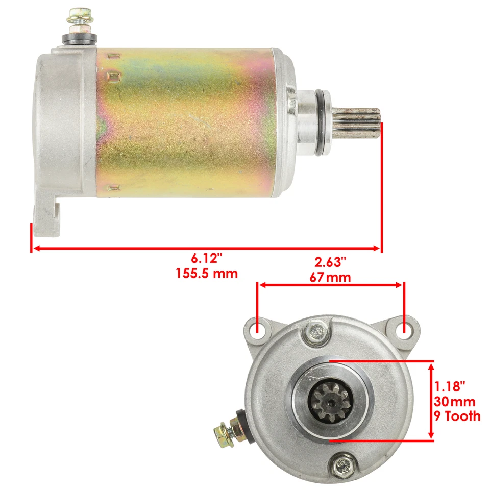 Arranque para Bombardier Can-Am Outlander Max 800 800R 2006 2007 2008 2009-2015 Foto 2 de 4