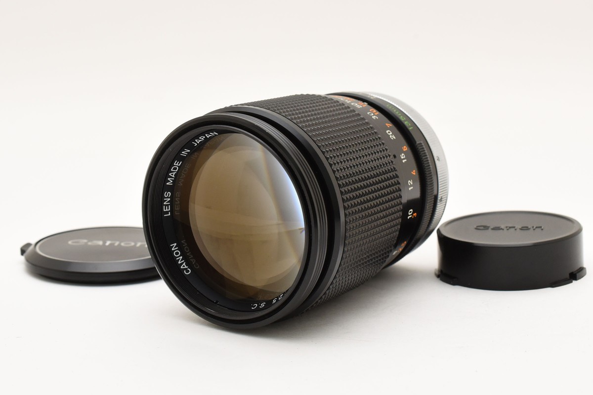 Near MINT+++] Canon FD S.C. SC 135mm f2.5 MF Telephoto Lens