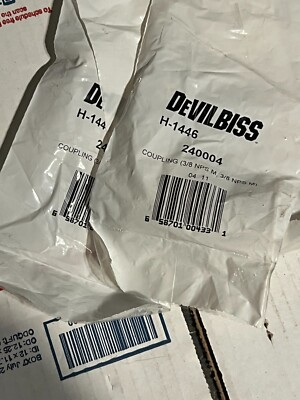 #ad lot of 3 devilbiss h 1446 nos surplus $16.99