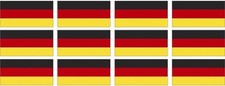12 Germany Flag Decal 2x1.2 German Deutsch Vinyl Hard Hat Helmet Sticker 12 Germany Flag Decal 2x1.2 German Deutsch Vinyl Hard Hat Helmet Sticker