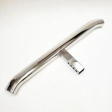 36" Long 2" Receiver Trailer Tow Hitch Step Bar Chrome Slant Truck Bed Universal