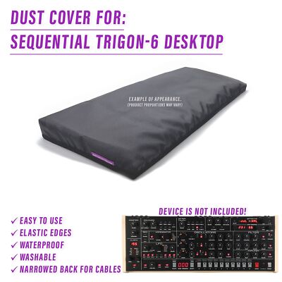 DUST COVER for Sequential Trigon-6 Desktop