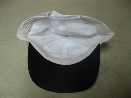 collectible black & white coca-cola coke adjustable trucker hat