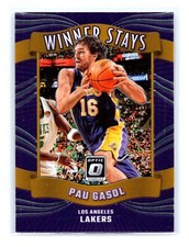 2023-24 Donruss Optic Basketball #7 Pau Gasol Winner Stays Los Angeles Lakers