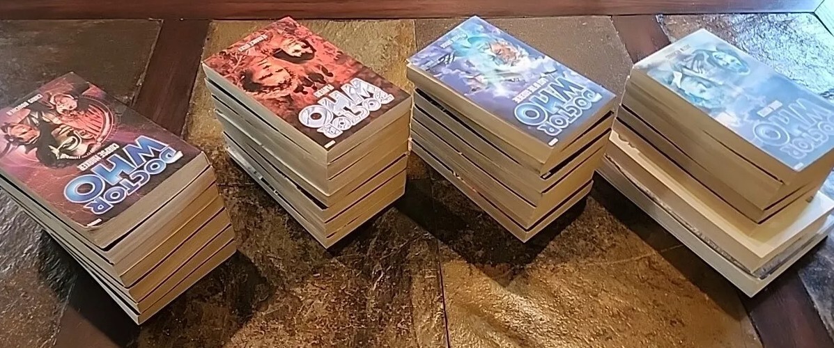 Lot of 28 Doctor Who Books Paperback Vintage BBC Books Out