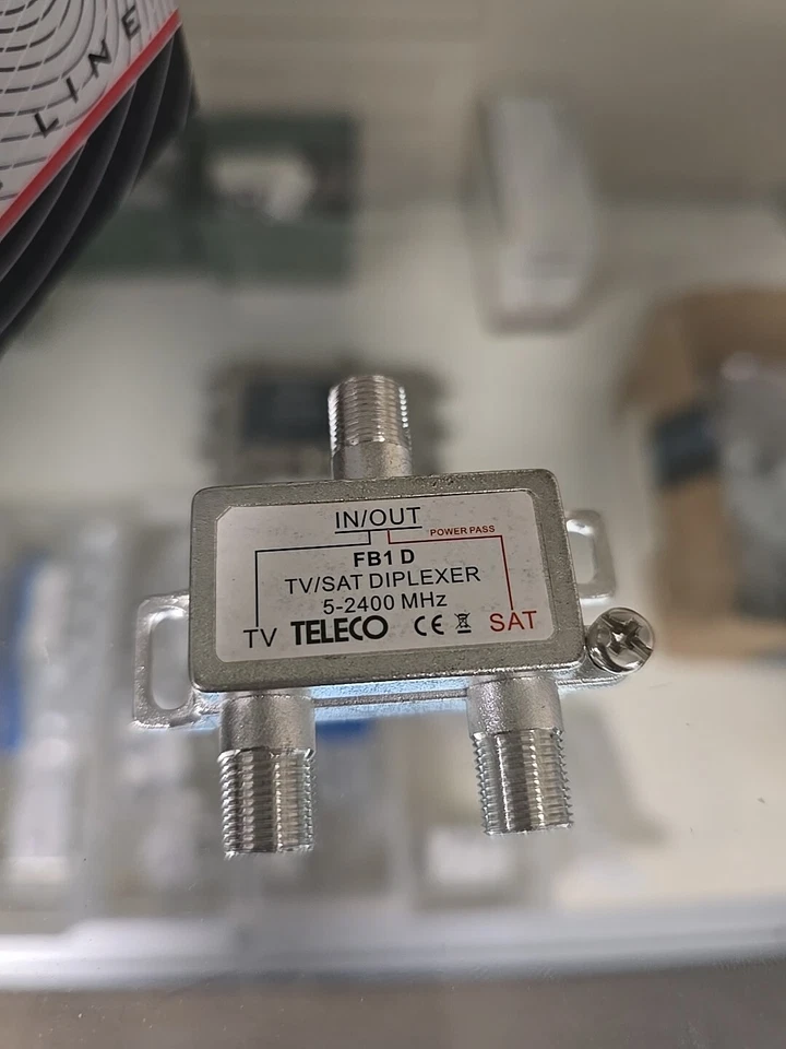 TELECO Miscelatore SAT-TV Mix Demix Miscela Segnale Satellitare e Digitale Terrestre