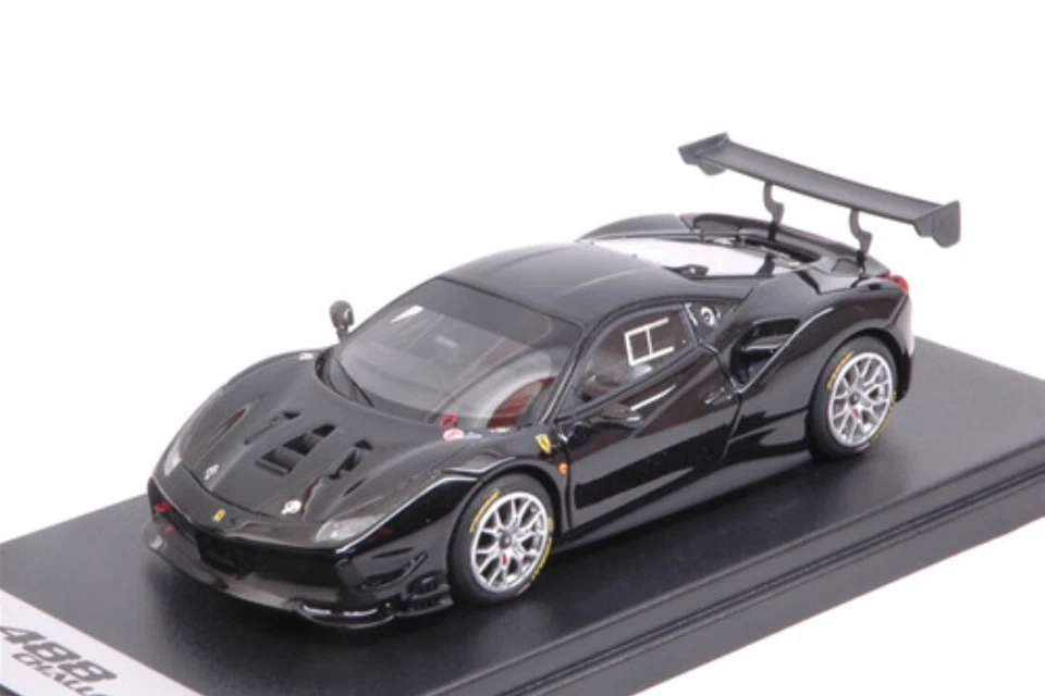 Ferrari 488 Challenge 2017 Nero DS 1250 Looksmart LS476D 1:43 Noir Black Resine - Image 2 of 2