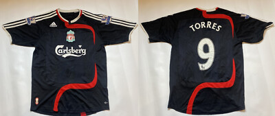 Fernando Torres #9 LIVERPOOL jersey shirt ADIDAS 2007-08