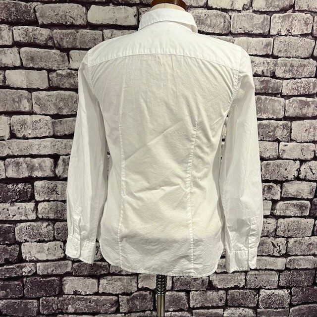 Talbots White Button Down Long Sleeve Blouse Size… - image 6