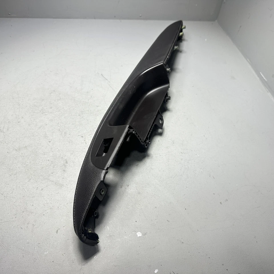Acura MDX 2014-2016 reposabrazos de puerta del conductor trasero panel moldura negro OEM Foto 3 de 4