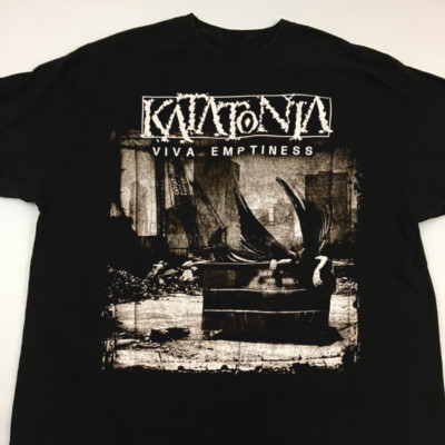KATATONIA Viva Emptiness Shirt 2003 shirt Black Unisex C549