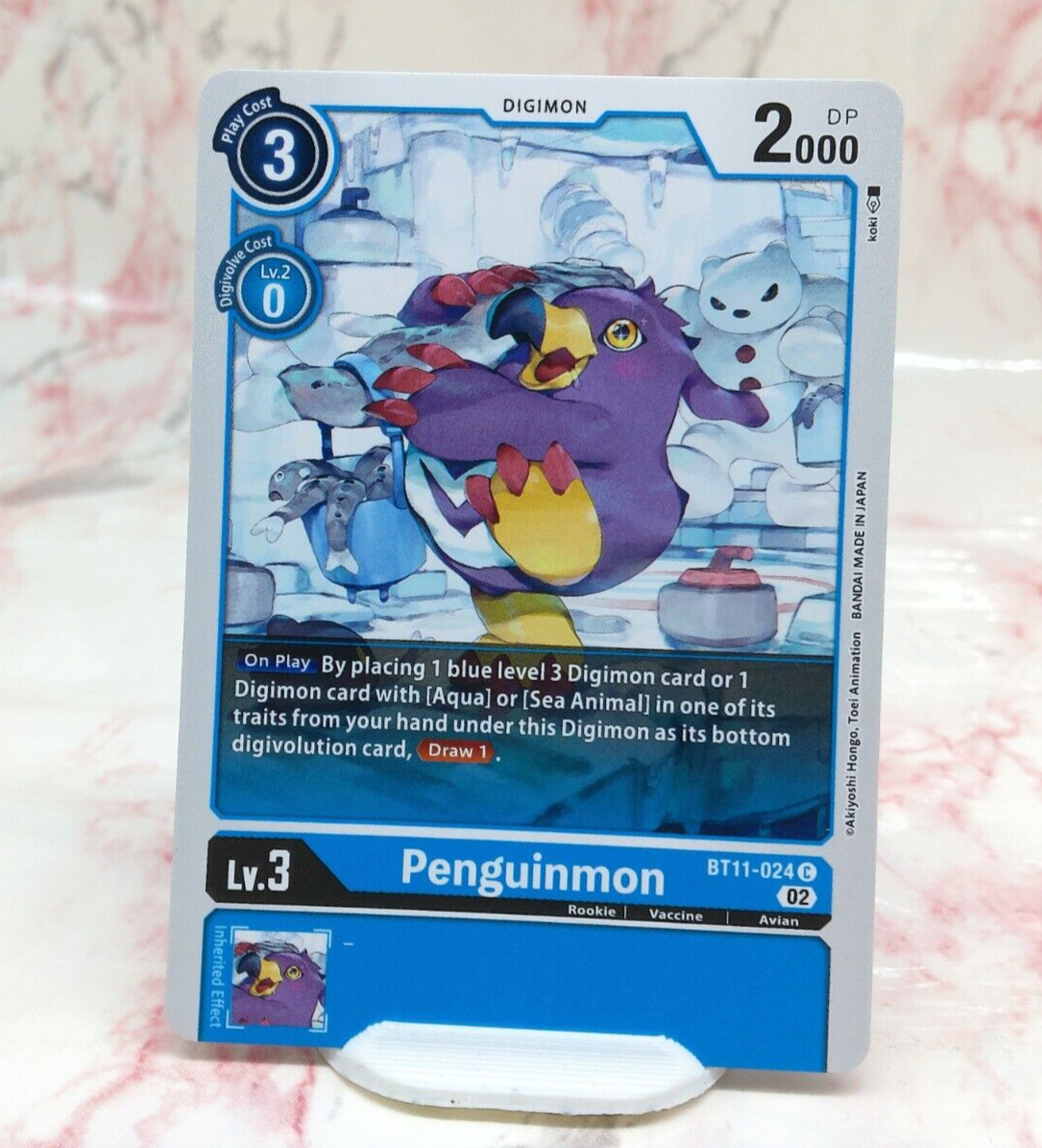 Digimon Card - Penguinmon BT11-024 C Dimensional Phase - NM/M