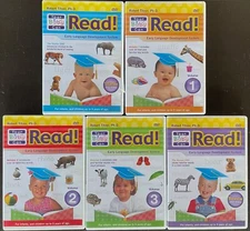 Your Baby Can Read 5 DVD Set. No Cards. NOT TESTED