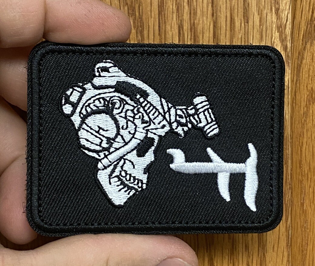 Forward Observations Group PANO SKULL Embroidered Authentic Patch