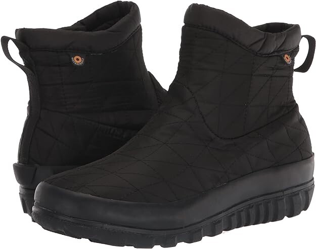 's Snowday Ii Short Snow Boots Warm Winter Black Size 6