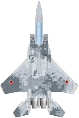 Platts 1/72 F-15J Eagle 303rd Squadron JASDF Plastikmodell AC-33 aus JAPAN