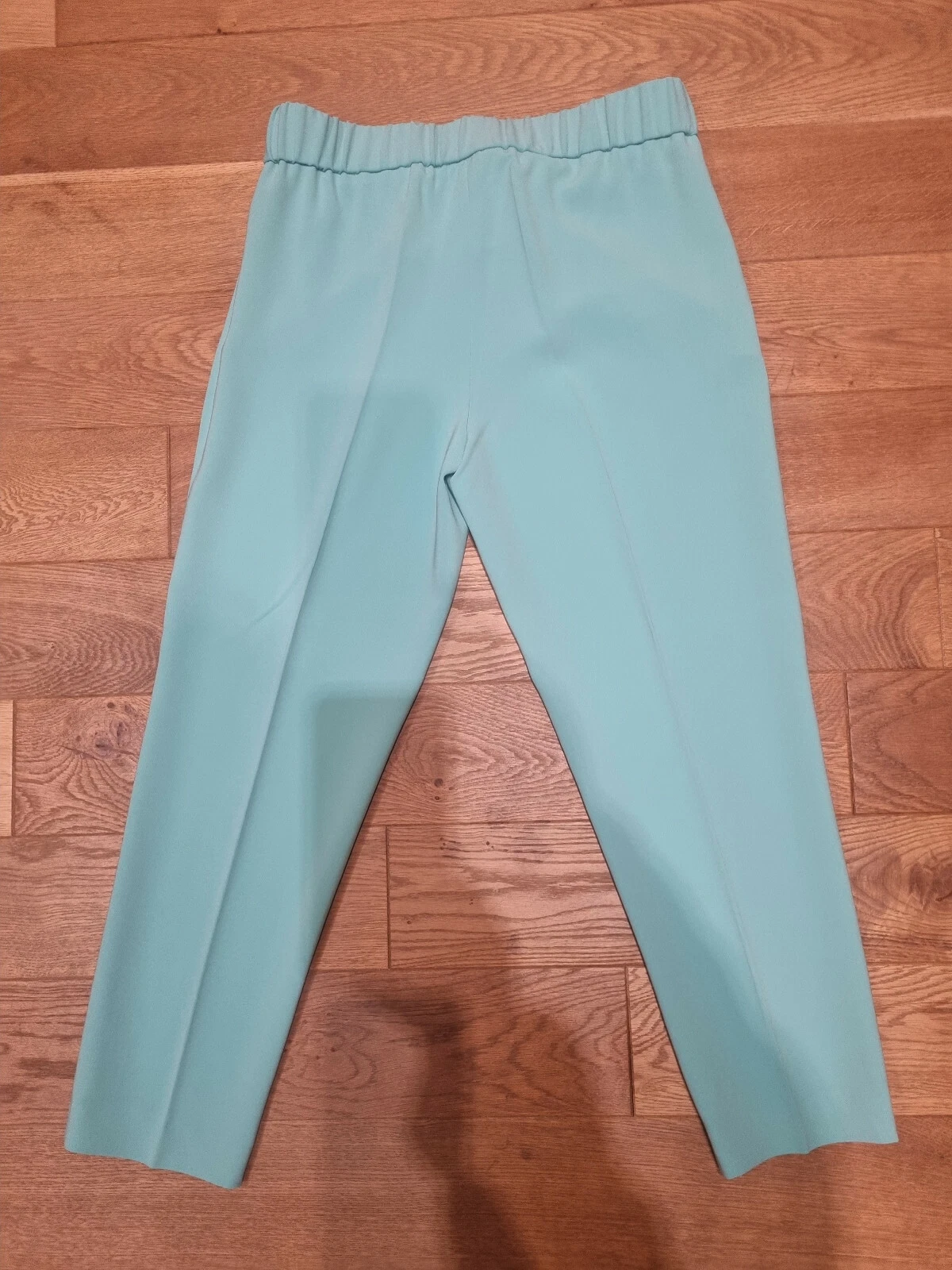 Boutique Moschino pantaloni eleganti donna verde chiaro taglia uk 12