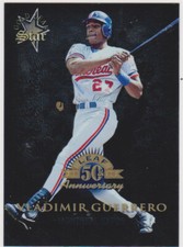 Vladimir Guerrero 1998 Leaf 