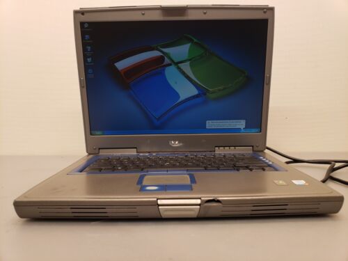 Vintage Dell Inspiron 8500 Laptop 15.4" 2.6GHz 1GB 100GB WinXP Pro SP2 Grey Camo