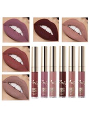 Beauty glazed  Gift Set matte liquid lip gloss 6 Pieces Gorgeous Collection