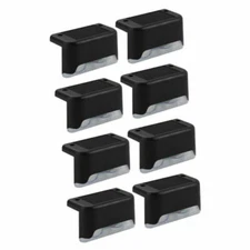 8 Pack New Solar Deck Lights Outdoor Waterproof LED Steps Lamps for Stairs Fence