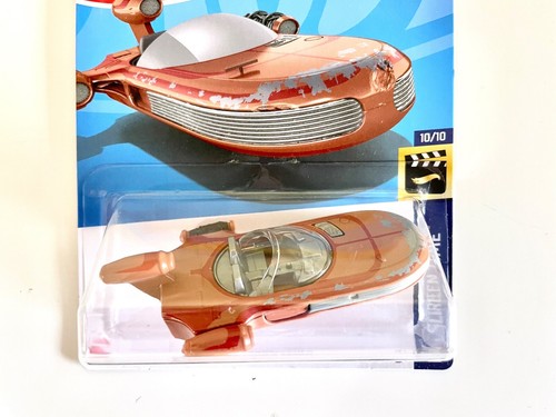 NUOVE Hot Wheels Star Wars HW Screen Time X-34 Landspeeder Marrone Mattel 10/10 2021 - Foto 6 di 6