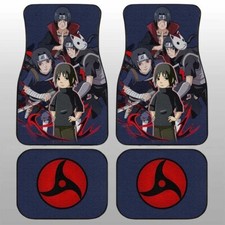 Itachi Car Floor Mats ? Uchiha Clan Anime Accessories for Fans