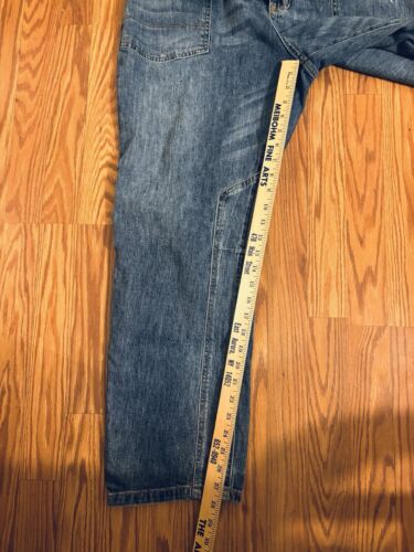 Pilcro Anthropologie The Wanderer Relaxed Jeans Gr. 33 Cargohose Utility Blue - Bild 9 von 9
