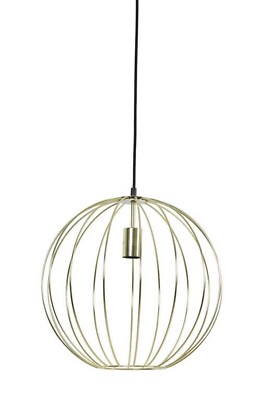 Light & Living Pendelleuchte - Goldgelb - Metall - 50 x 120 cm - 1-flammig