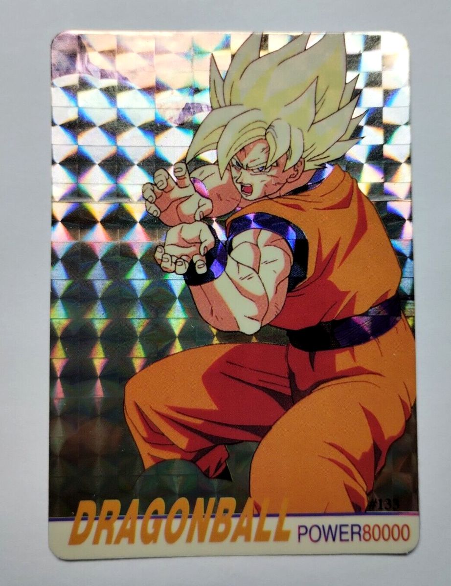 1999 DRAGON BALL Z Card #133 SON GOKU SSJ 2 VTG Foil | eBay