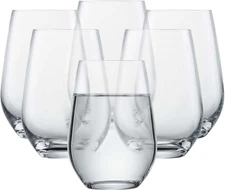Forté Universal Tumbler (Set of 6), Versatile Drinking Glasses, Dishwasher-Safe