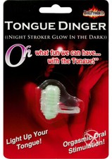 Powerful Vibrating Tongue Ring Oral Sex Stimulator Vibrator Sex Toys for Couples
