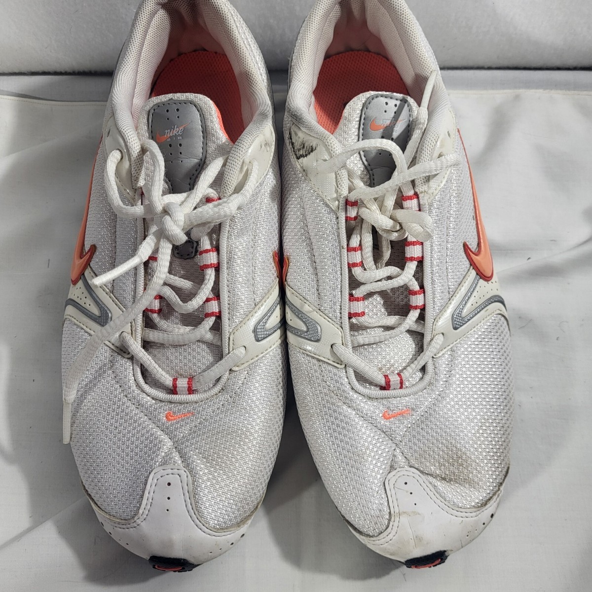 Nike Running Shoes Women White Dart Athletic Ladies 396050-181