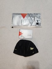 Speedo Fastskin 3 Hair Cap Fina Approved Youth Small Black NEW IN PKG.