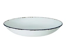 Steelite International BROWN DAPPLE White Brown Retro Rustic 10” Serving Bowl