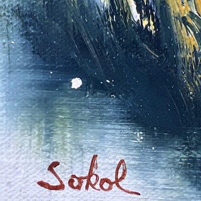 Landscape Oil Painting By Sokol | eBay