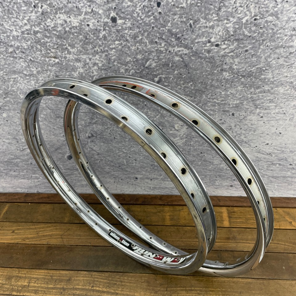 Alienation BMX Rims Runaway Deviant 36h 20 in Chrome Hoop 36 Hole Set ...