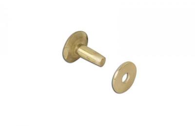 Brass Rivets and Burrs #9 1/2'' 50 Per Pack 11280-20 Tandy Leather