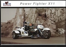 Boom Power Fighter X11 Trike 2008 UK Markt Verkaufsbroschüre Trend Ultimate