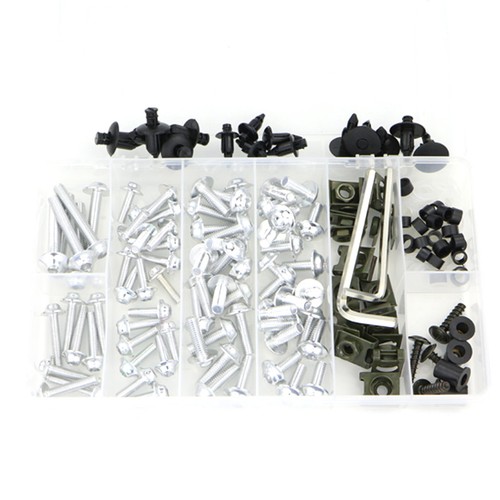 Kit completo de pernos de carenado apto para Suzuki tornillos de carrocería tuercas de aleación - Imagen 15 de 24