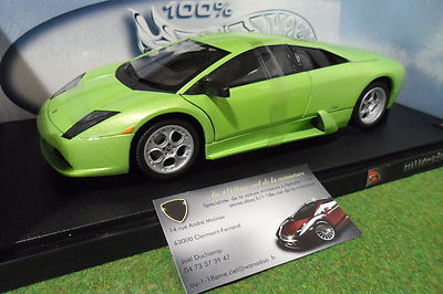 Hot Wheels 1/18 Lamborghini Murcielago Jaune - West Coast Customs - 2003