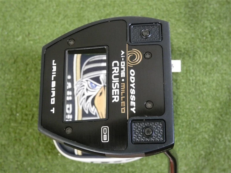 Odyssey Ai-One Milled Cruiser Jailbird T DB Double Bend 38" Putter HC Excellent - Image 2 of 4