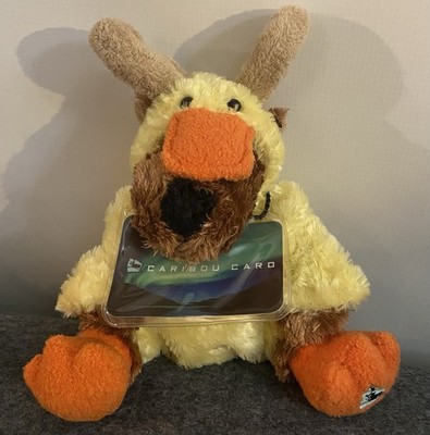 Rare CARIBOU COFFEE Ducky-Bou Series Two Limited Ed. Plush Toy 2005