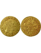 France Louis XIV - 1/2 Louis d'Or aux Quatre L, réformé - 1696 I Limoges