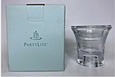 PartyLite Clarity Votive/Taper/Tealight Holder (P9223)
