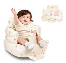 Inflatable Baby Seat, with Built in Air Pump, Inflatable Seat for Babies 3-36 .