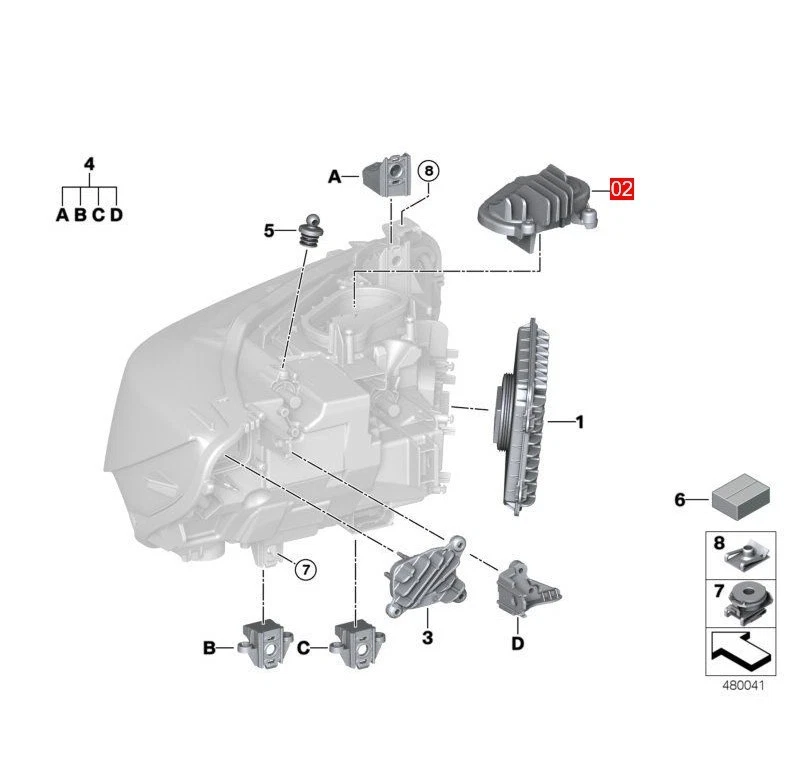 Светодиодный модуль дневного света Angel Eye для BMW 430i 430iX 440i 440iX LCI 2018-20 Plug and Play - Изображение 3 из 3